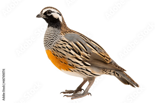 Quail Isolated on transparent background, PNG