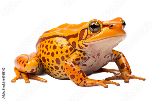 Tomato Frog Isolated on transparent background, PNG