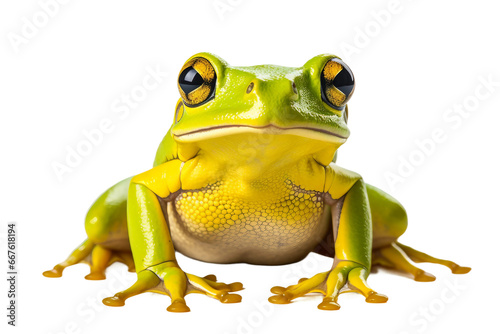 Tree Frog Isolated on transparent background, PNG