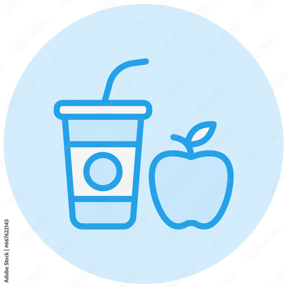 Milkshake Vector Icon Design Illustration Milkshake Vector Icon Design Illustration