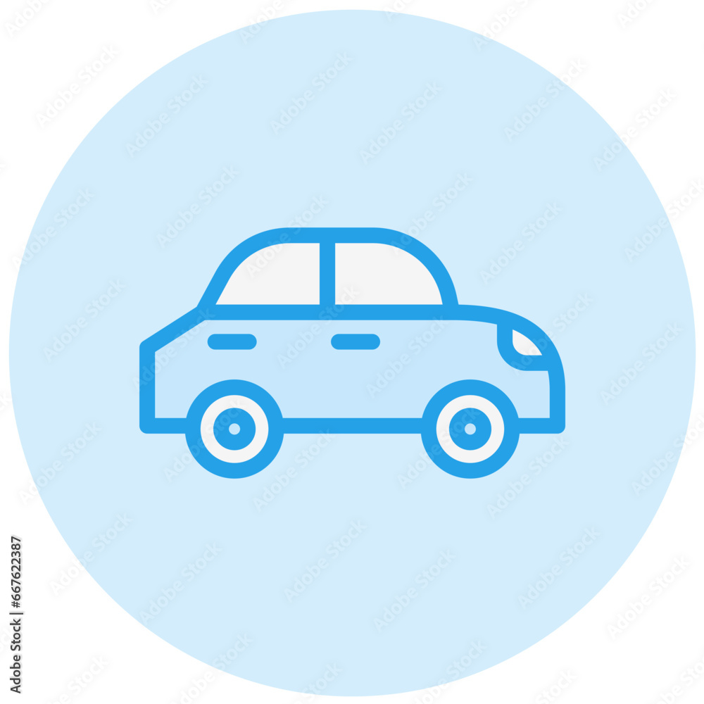 Taxi Vector Icon Design Illustration