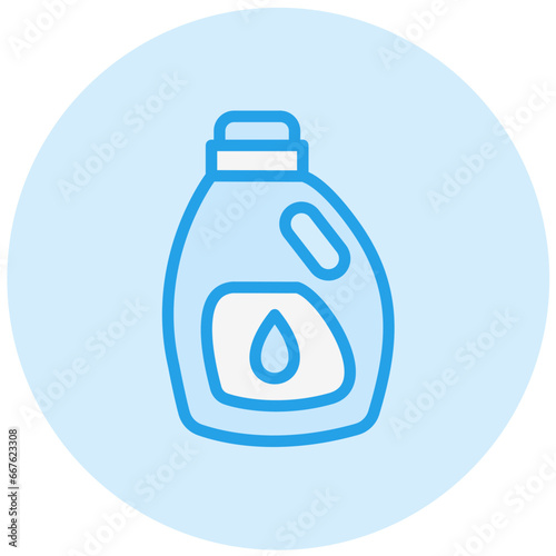 Detergent Vector Icon Design Illustration