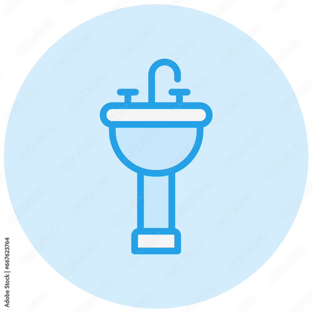 Sink Vector Icon Design Illustration Sink Vector Icon Design Illustration