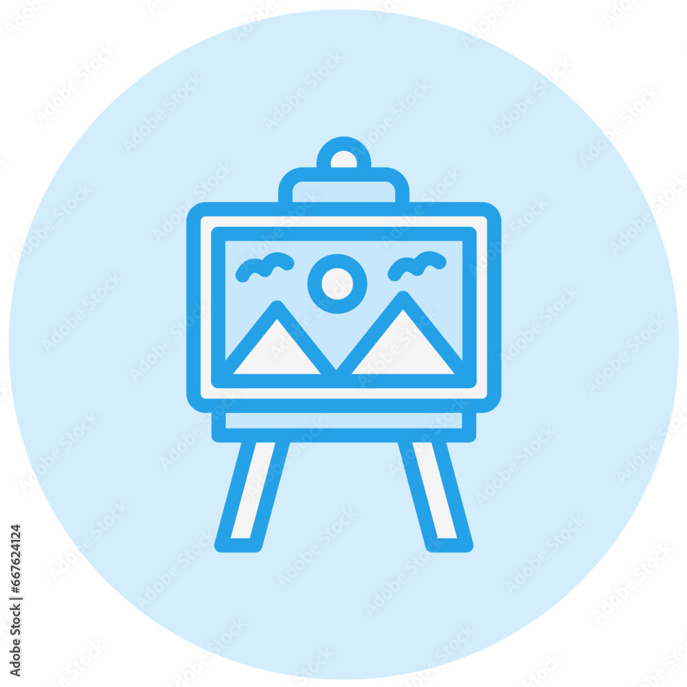 Painting Vector Icon Design Illustration