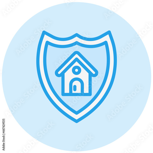 House protection Vector Icon Design Illustration