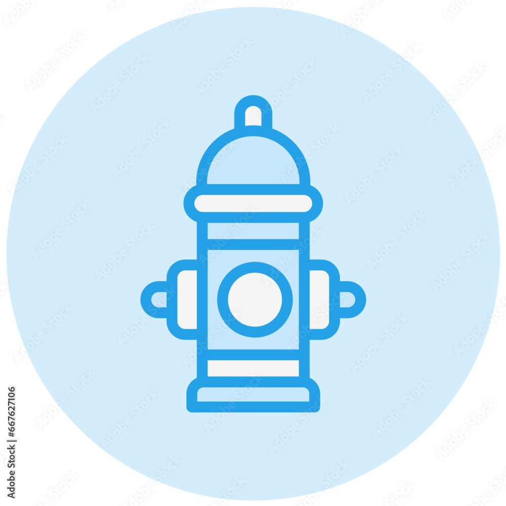 Fire hydrant Vector Icon Design Illustration Fire hydrant Vector Icon Design Illustration