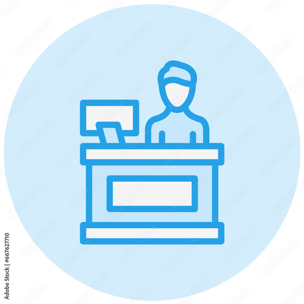 Employee Vector Icon Design Illustration Employee Vector Icon Design Illustration