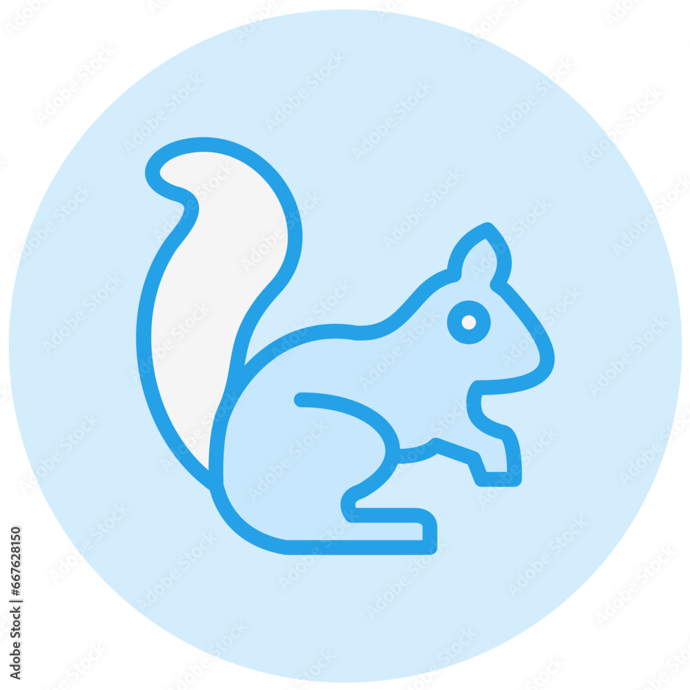 Squirrel Vector Icon Design Illustration Squirrel Vector Icon Design Illustration