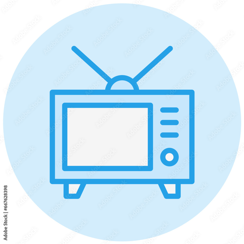 Television Vector Icon Design Illustration Television Vector Icon Design Illustration