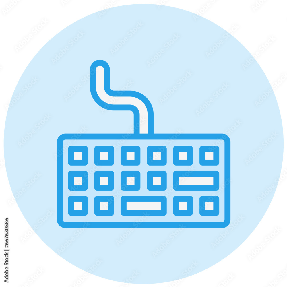 Keyboard Vector Icon Design Illustration Keyboard Vector Icon Design Illustration