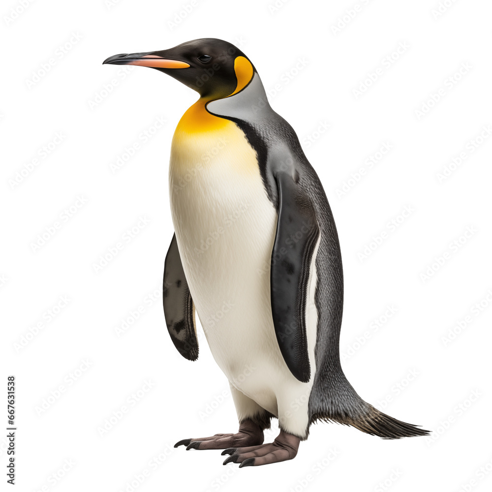 Fototapeta premium penguin isolated on white - transparent background PNG