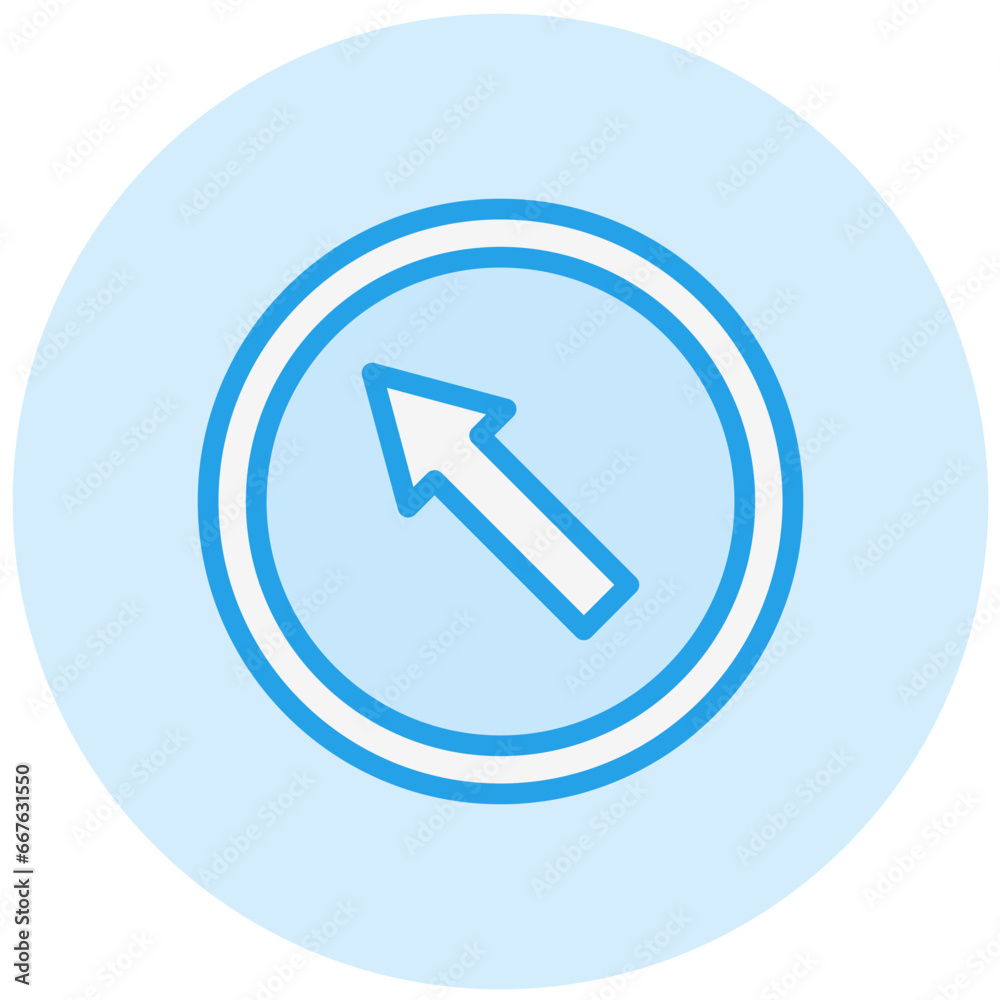 Upper left Vector Icon Design Illustration Upper left Vector Icon Design Illustration