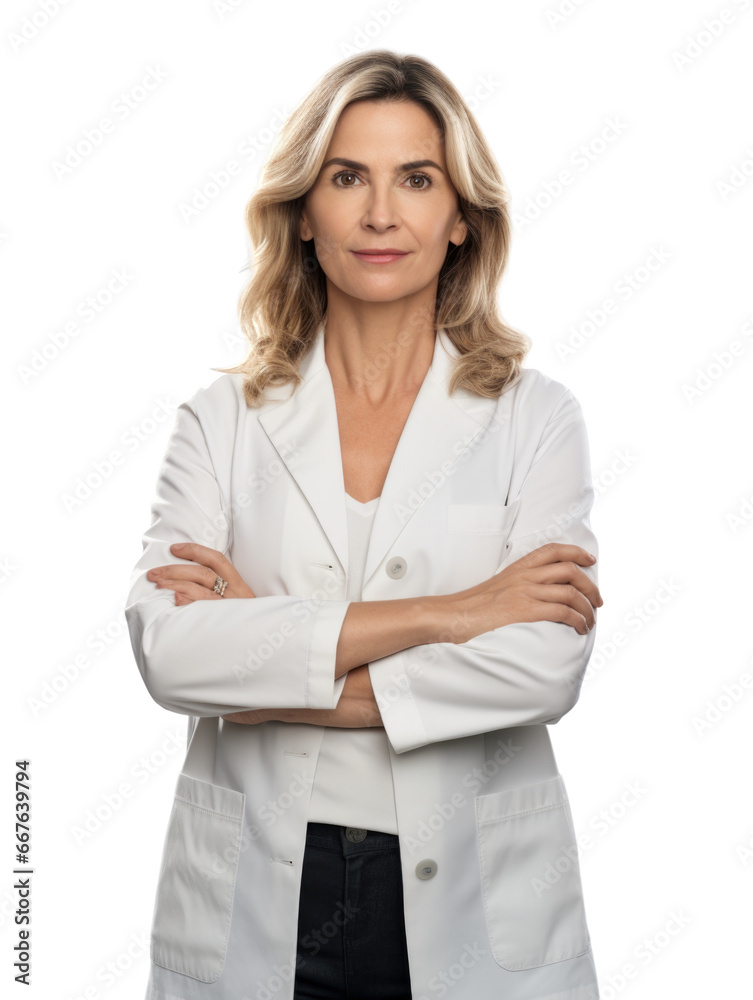 Professional pharmacist in transparent background Professional pharmacist in transparent background