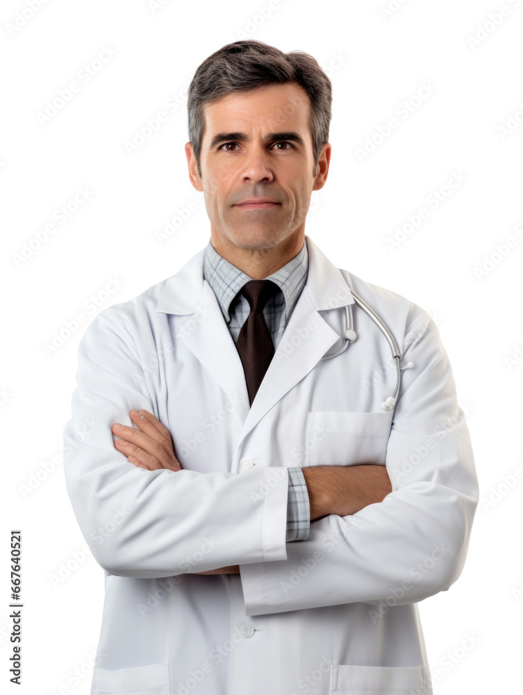 Professional pharmacist in transparent background Professional pharmacist in transparent background
