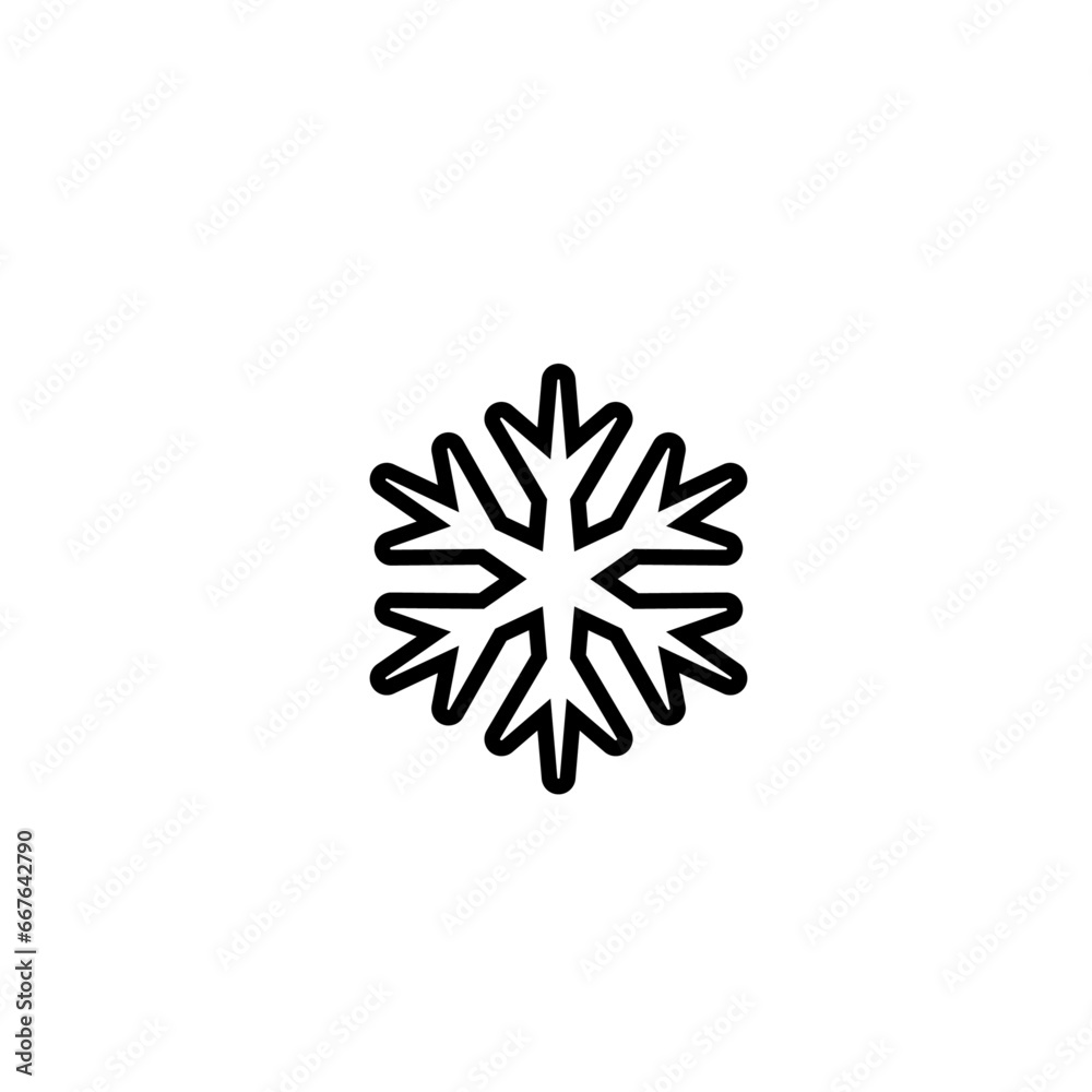 Snow icon vector Snow icon vector