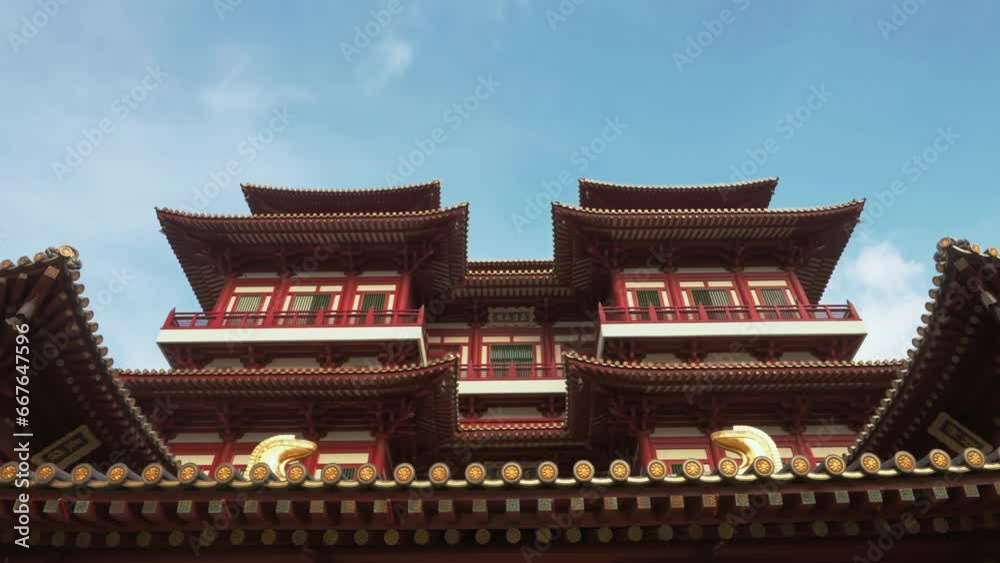 View of Buddha Tooth Relic Temple, Singapore View of Buddha Tooth Relic Temple, Singapore