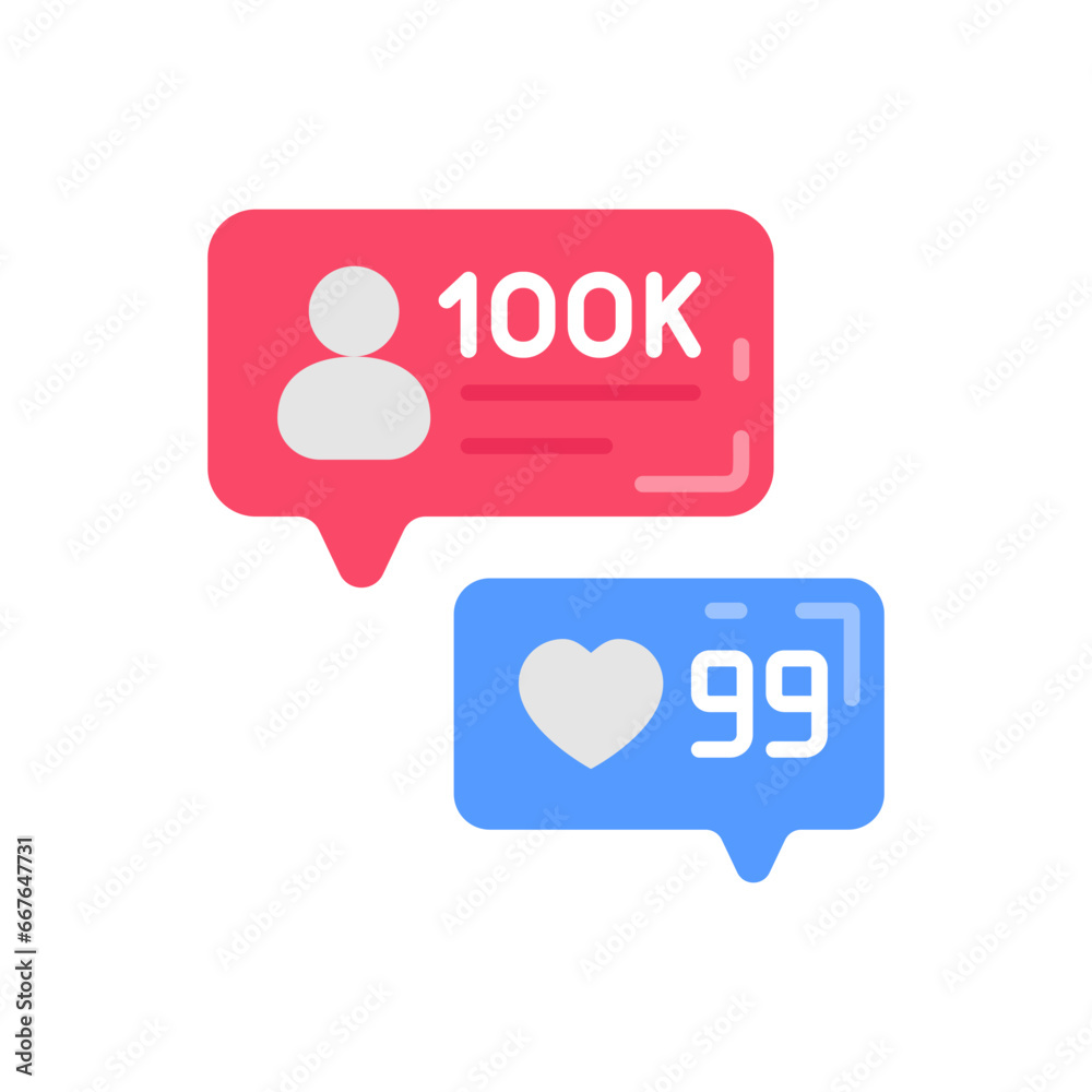 Followers icon in vector. Illustration Followers icon in vector. Illustration