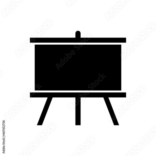 White Board icon vector design templates simple and modern