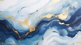 marbling texture in blue, gold, and white offers an opulent, high-quality look.