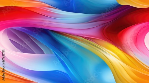 Seamless background colored waves abstract background texture. Print, painting, design, fashion.