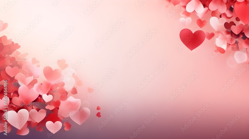 pink background with flowers