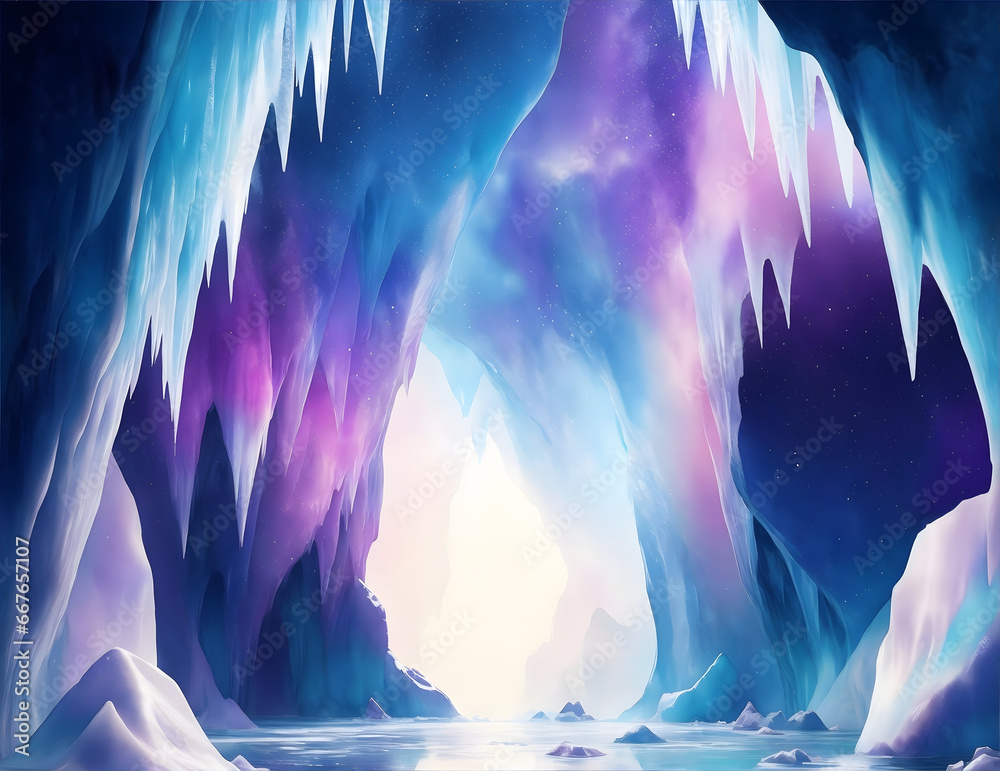 Mysterious Ice Cave