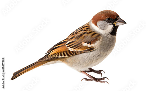 Sparrow on Transparent background © Yasir