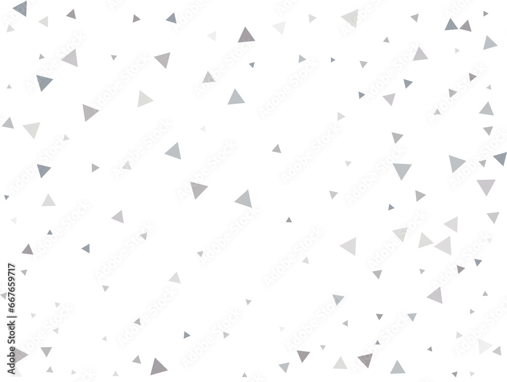 Gender Neutral Silver Triangular Confetti Gender Neutral Silver Triangular Confetti
