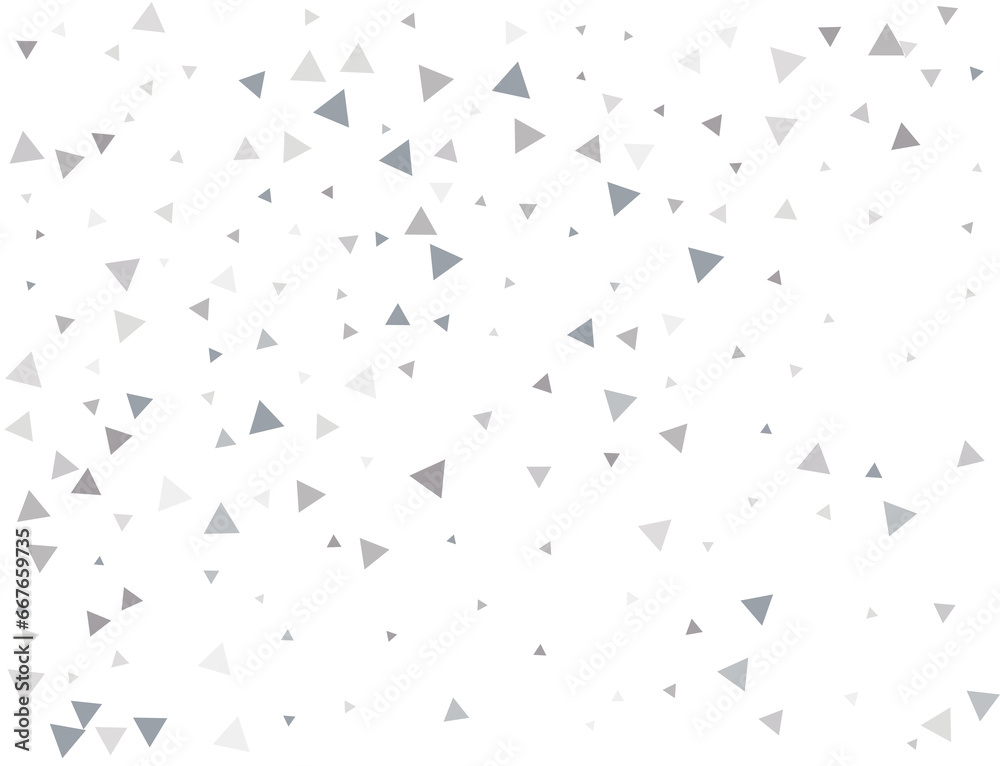 Gender Neutral Silver Triangular Confetti Gender Neutral Silver Triangular Confetti