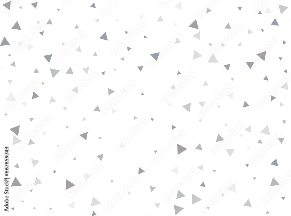 Gender Neutral Silver Triangular Confetti Gender Neutral Silver Triangular Confetti