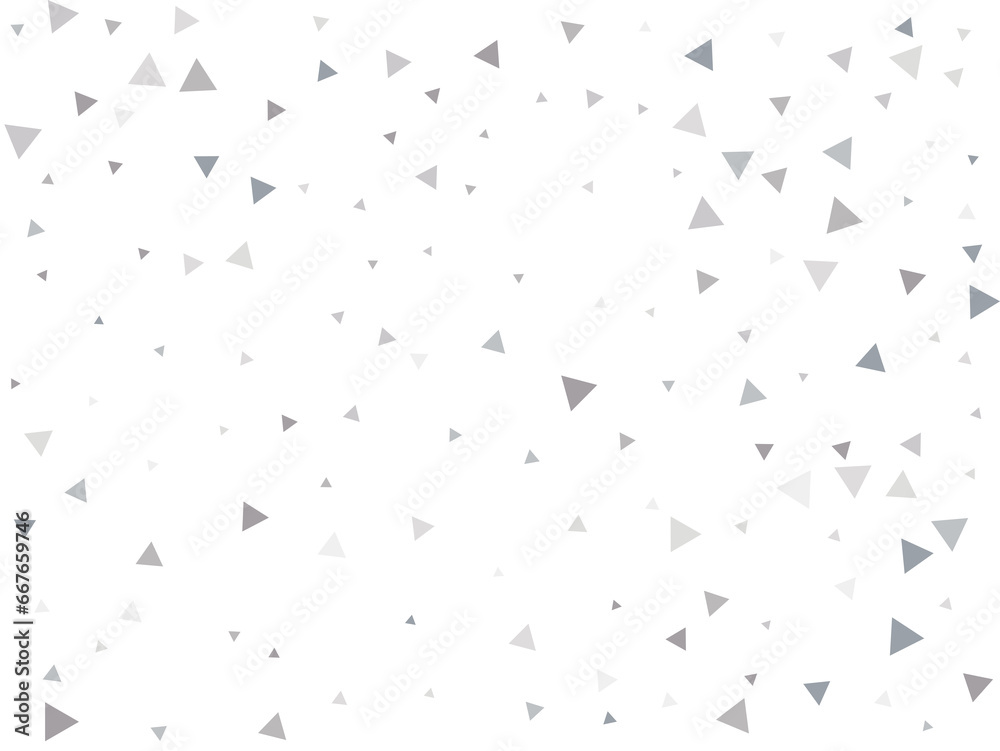 Gender Neutral Silver Triangular Confetti Gender Neutral Silver Triangular Confetti
