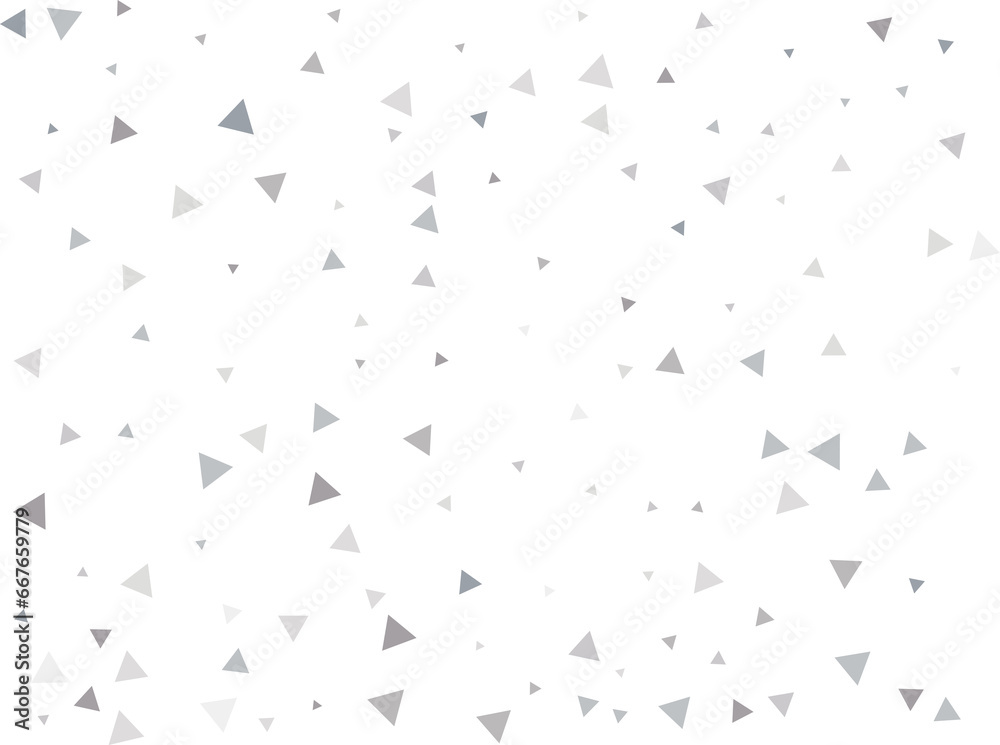 Gender Neutral Silver Triangular Confetti Gender Neutral Silver Triangular Confetti