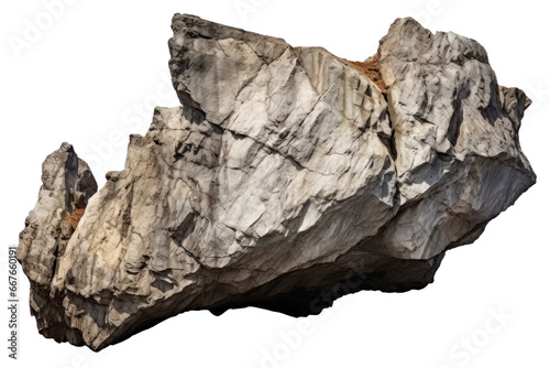 heavy rock isolated on transparent background, png file