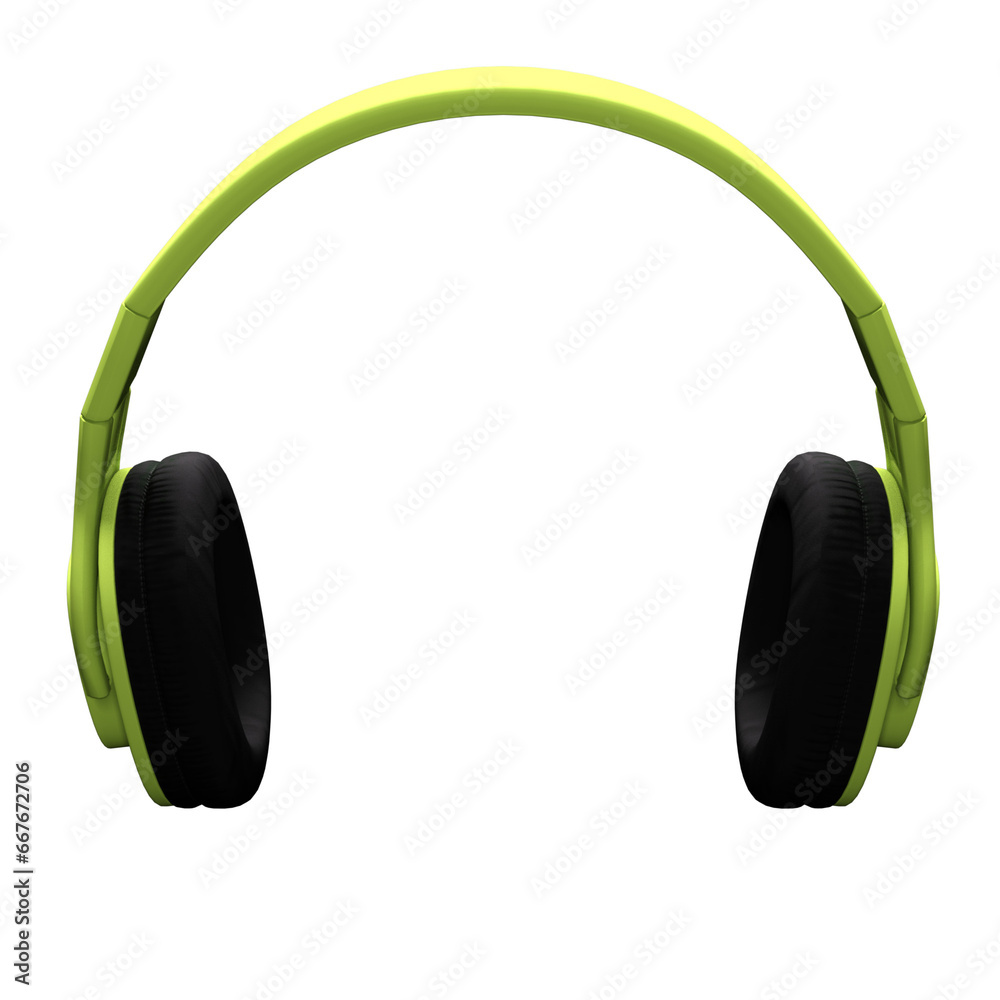 Φωτογραφία Sonic Precision: 3D Rendered Headphones - Meticulously crafted audio gear, delivering immersive sound and style for audiophiles