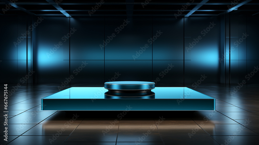 blank podium display image with sleek and metallic blank podium display image with sleek and metallic