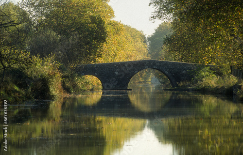 Pont , canal du Midi, 34, Hérault, France