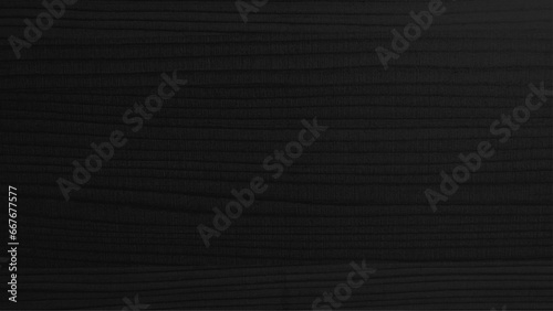 Vector black wooden texture. Natural dark old wood planks background. Top view of hardwood texture