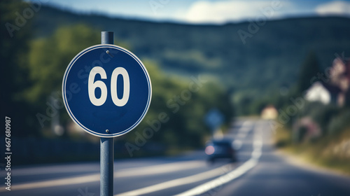 speed limit sign