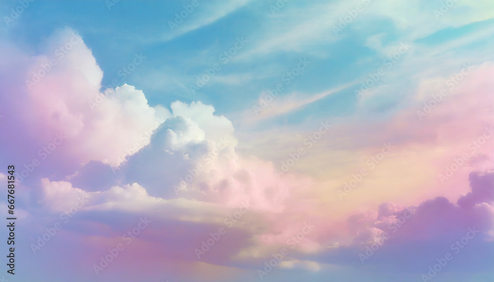 pastel gradient mystical fantasy cloudscape hd phone wallpaper ai generated