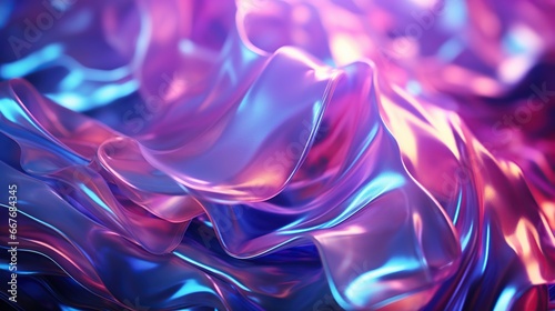 holographic foil abstract background photo