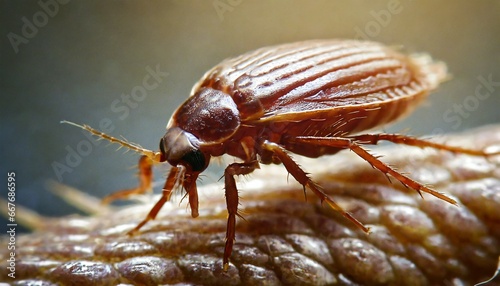 Macro shot of a flea © Ümit
