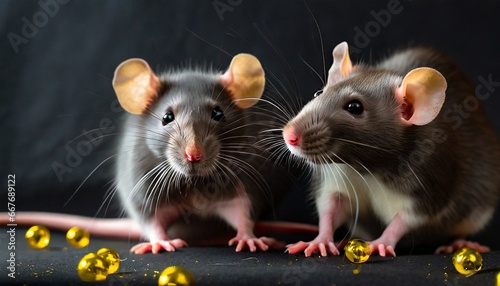 rat and a rat