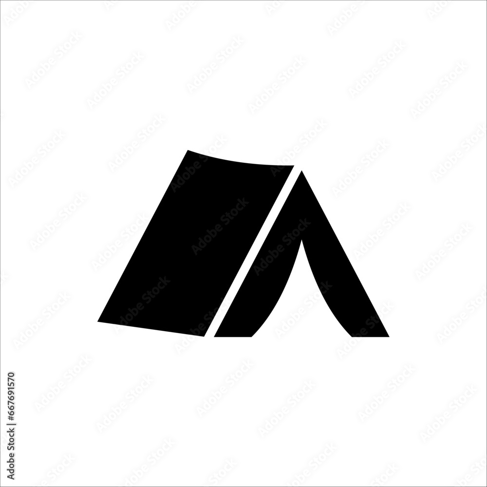 tent, camping area, shelter, adventure flat icon design and symbol. isolated on white background. tent, camping area, shelter, adventure flat icon design and symbol. isolated on white background.