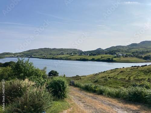 Ocean coast of Ireland