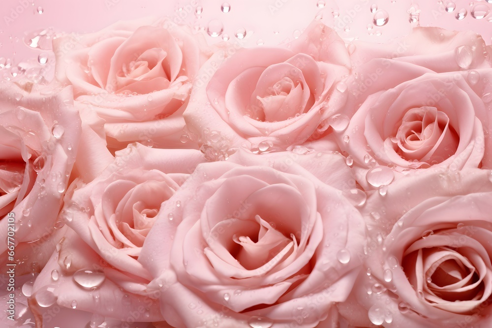 background with close up bouquet of roses background with close up bouquet of roses