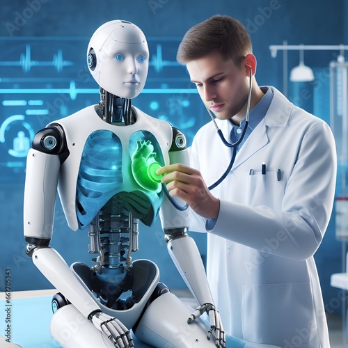 In the future, doctors will have to treat not only people, but also robots and cyborgs