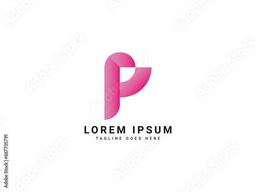 p letter logo
