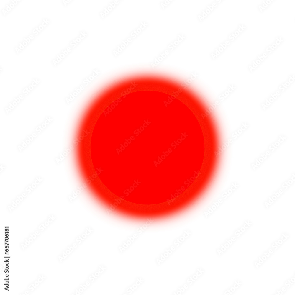 neon glow circle red light on transparent background. light effect. red spotlight neon glow circle red light on transparent background. light effect. red spotlight