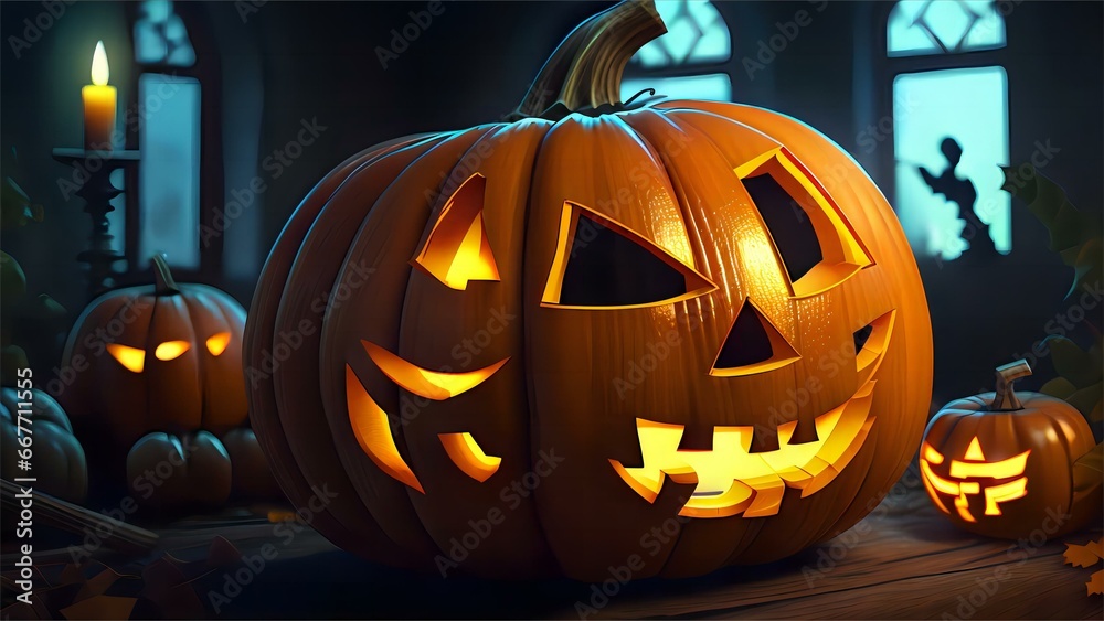 Halloween Pumpkin Lamp Halloween Pumpkin Lamp