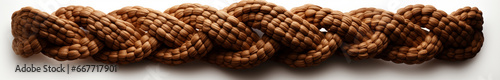 Detailansicht eines Seilknotens